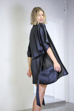 Load image into Gallery viewer, Anaphe  Sleepwear &amp; Loungewear M/L Silk Yukata Robe by Anaphe Classic Black
