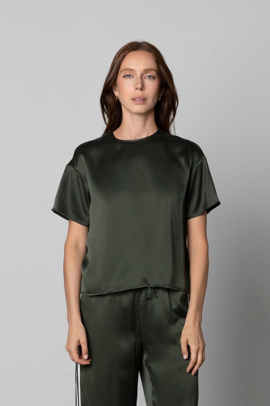 Anaphe The Silk OG Tee - Hunter Green