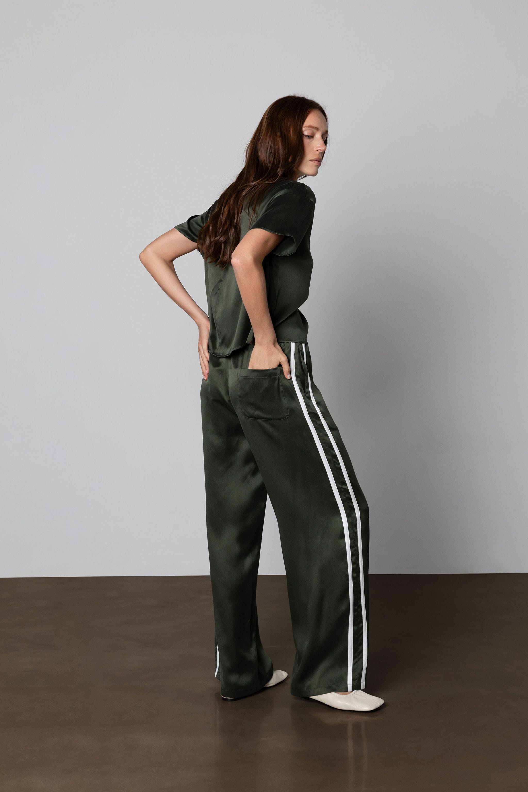 Anaphe The Silk OG Tee - Hunter Green