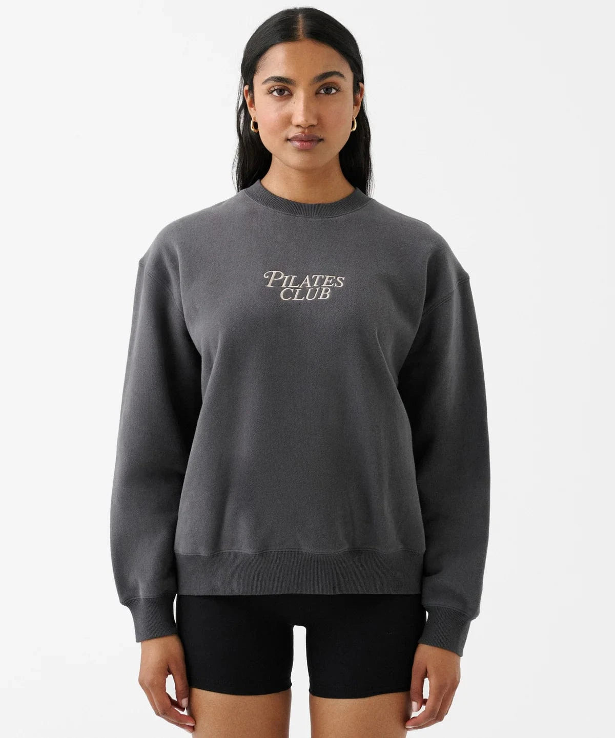 Move Active Ink Navy Pilates Club Organic Cotton Sweater