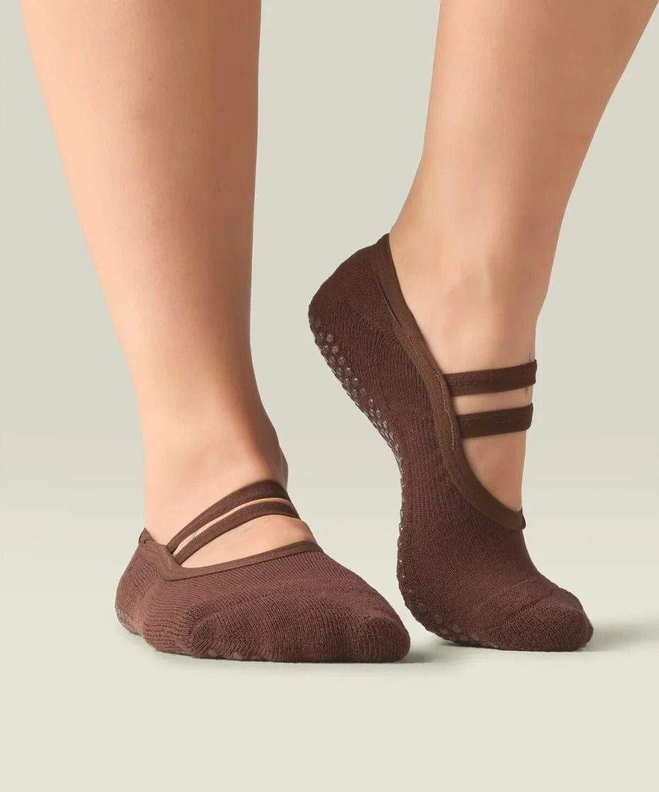 Move Active Pilates Yoga Barre - Ballet Grip Socks
