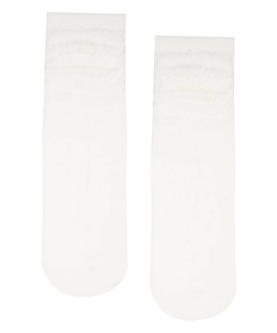 Move Active White Pilates Yoga Barre - Scrunch Socks